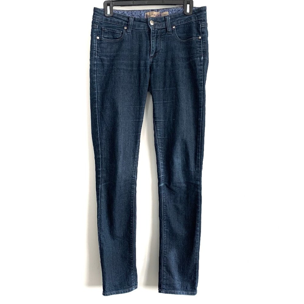 PAIGE | Dark Wash Skyline Skinny Jeans - 27